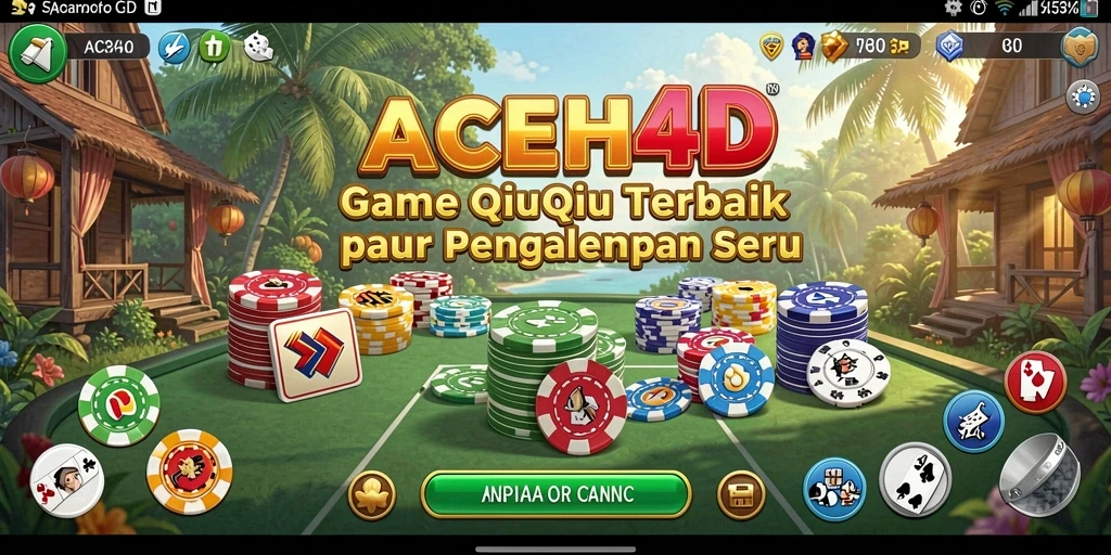 Screenshot gameplay QiuQiu yang menarik dan menantang.