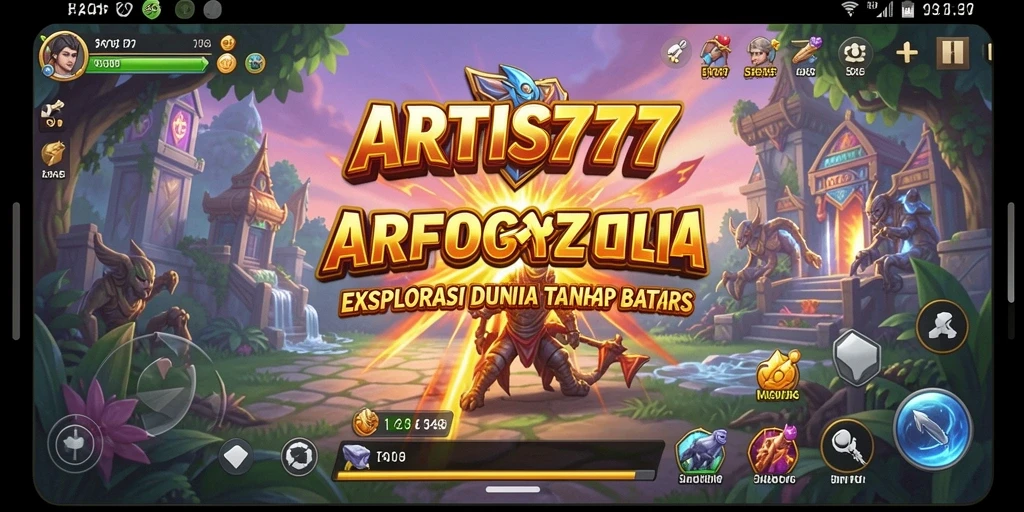 Tampilan menarik dari gameplay Open World ARTIS777.