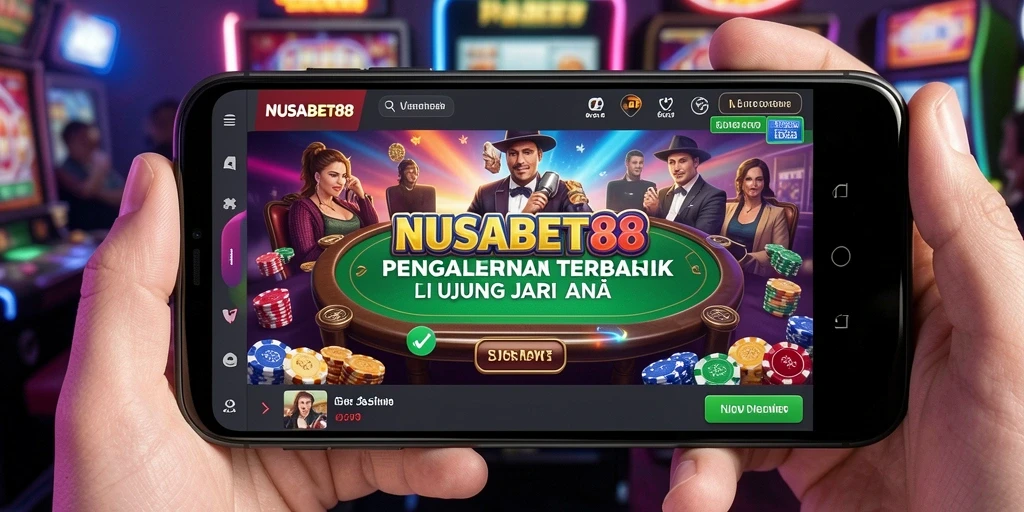 Tampilan gameplay NUSABET88 yang imersif dan interaktif.