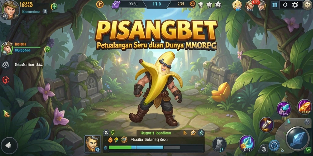 Screenshot dari gameplay PISANGBET yang menampilkan pertempuran seru.