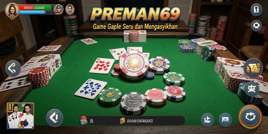 Tampilan gameplay seru dan menarik di PREMAN69.