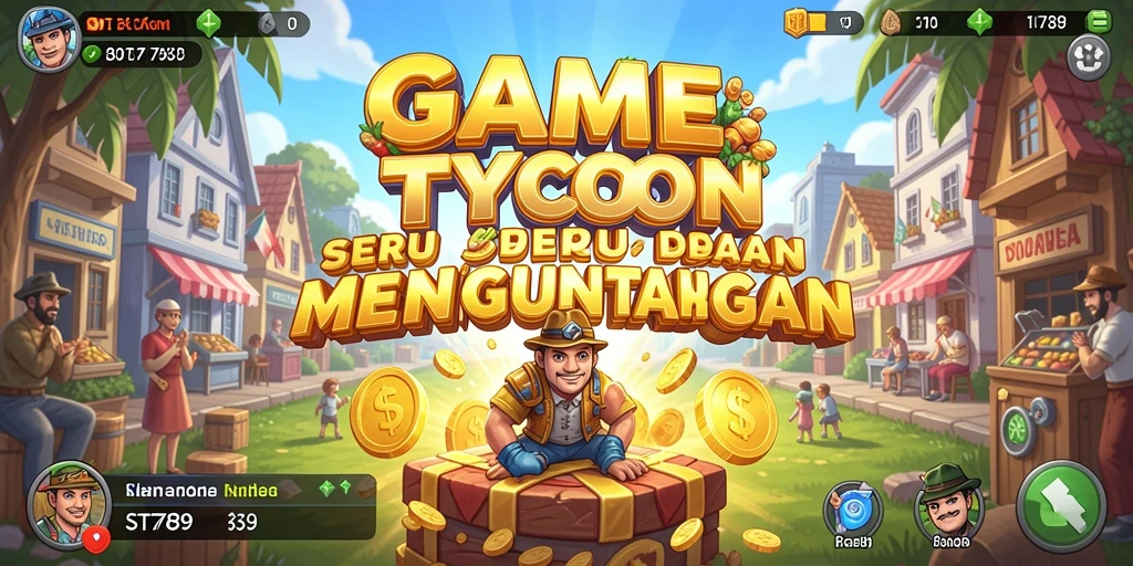 Tampilan gameplay ST789 yang menarik dan penuh strategi Tycoon.